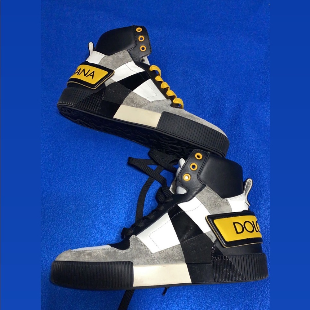 dolce and gabbana shoes for men hightop